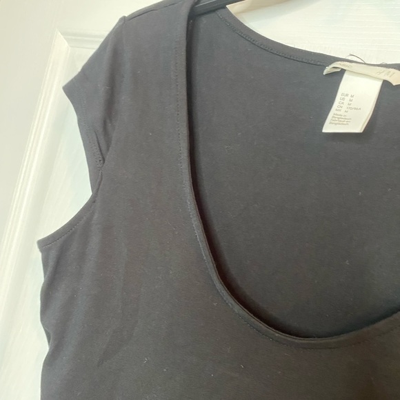 H&M Basics Medium Black Mini Dress - Picture 5 of 5